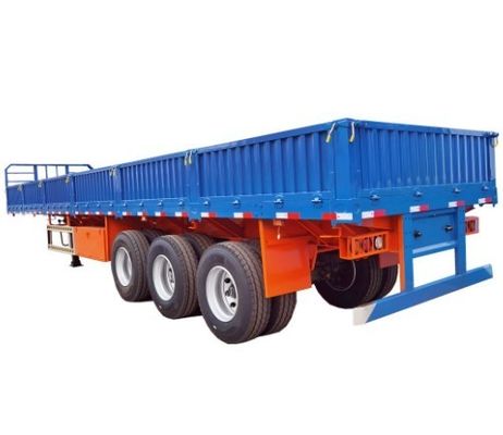 3 réservoirs d'air de 40 L à 3 essieux, parallèle à la paroi, semi-remorque pour le transport de marchandises