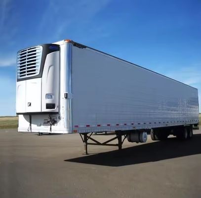 2024 Derniers modèles 40/45/53ft réfrigérateur remorque congélateur semi-remorque avec poisson congelé