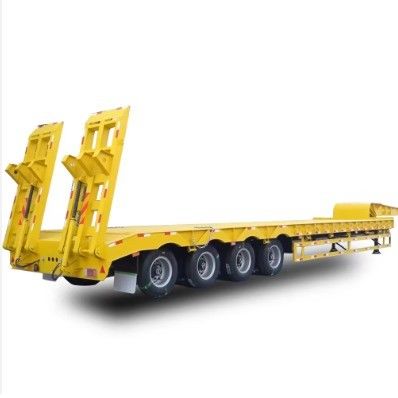 13000x3000x3300 Semi-remorque professionnelle pour le transport de gros équipements