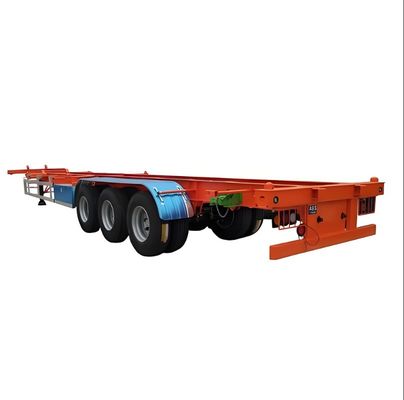 Trailers de camions et à prix abordable 3 axes 4 axes châssis squelettique conteneur semi-remorque