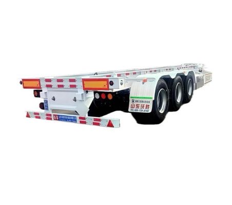 Charge utile maximale 50 tonnes 2/3 essieux 20FT 40FT 45FT 53FT conteneur camion squelette semi-remorque