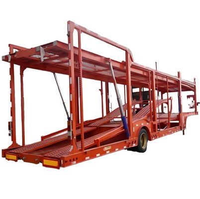 Semi-remorque en acier à deux étages véhicule de transport véhicule de transport pour longue distance