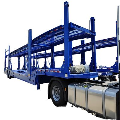 Charge utile maximale 30000 kg 2/3 axle véhicule porteur semi-remorque remorque pour le transport de véhicules