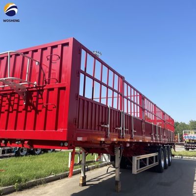Trailers de transport de bétail 40FT 3 axes
