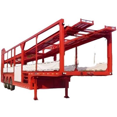 Semi-remorque à deux étages à deux axes pour le transport de véhicules automobiles pour les VUS et les véhicules automobiles, charge utile maximale 30000 kg