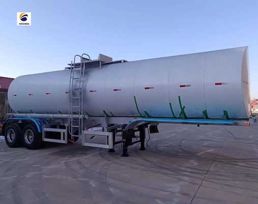 20CBM 60CBM 3 axes réservoir de carburant essence / kérosène / réservoir diesel semi-remorque