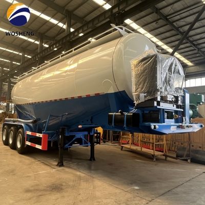 V Type 3 Arcs 45-60cbm Ciment en vrac Cisterne semi-remorque pour le transport de grande capacité
