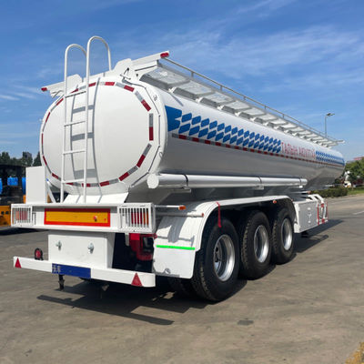3 essieux Stable acier au carbone alliage d'aluminium acier inoxydable pétrolier semi-remorque avec Nice