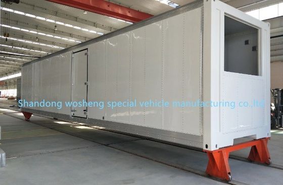 Réfrigérateur congélateur semi-remorques sur mesure avec des essieux 13T/16T de Wosheng