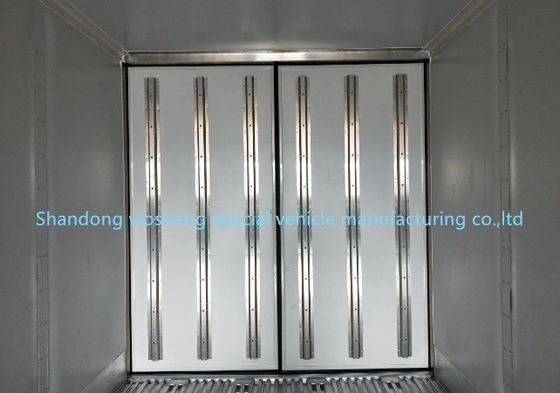 3 axes en acier 40/45f/48ft réfrigérateur semi-remorque parfaite pour le transport de nourriture froide