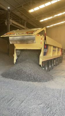 Trailer de camion avec ceinture de roulement intelligente de type Wosheng et ceinture de convoyeur automatique
