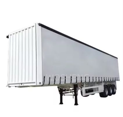 Trailer de camion coulissant avec suspension mécanique / aérienne
