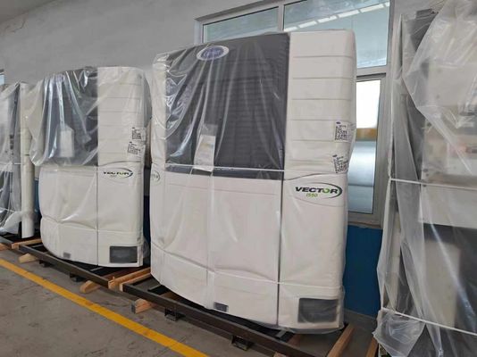 Couleur personnalisée Wosheng 3 Axle 20 40 45 53 Ft congélateur réfrigérateur Van Semi-remorque