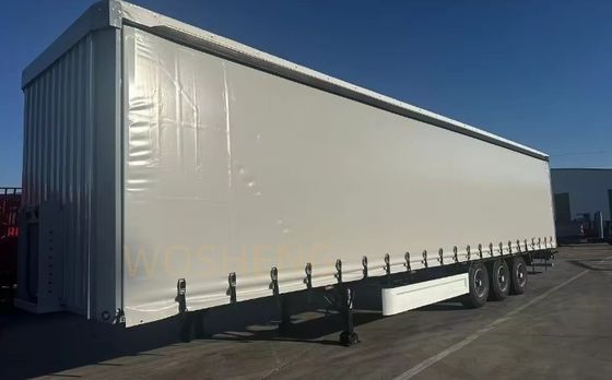 Trailer de camion coulissant avec suspension mécanique / aérienne