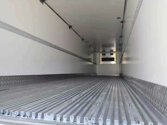 Couleur personnalisée Wosheng 3 Axle 20 40 45 53 Ft congélateur réfrigérateur Van Semi-remorque