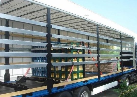 Trailer de camion coulissant avec suspension mécanique / aérienne