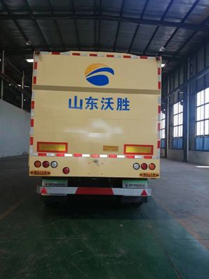 Wosheng Dernier modèle de semi-remorque à décharge arrière avec système de freinage de soupape relais Wabco RE 6