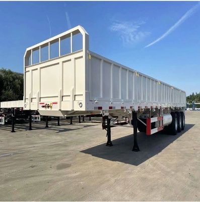 Semi-remorque pour le transport de marchandises en vrac