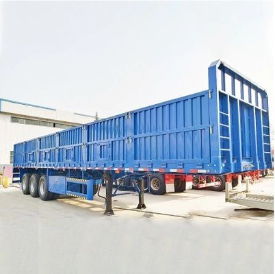 Semi-remorque pour le transport de marchandises en vrac