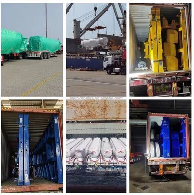 12R22.5 Semi-remorque réfrigérée à 3 essieux en acier de 48 pieds pour le transport de stockage à froid