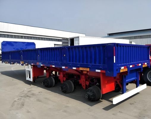 Poids léger 2 3 4 Charge utile sur l'essieu 50 tonnes camion semi-remorque avec matériau Q345B T700
