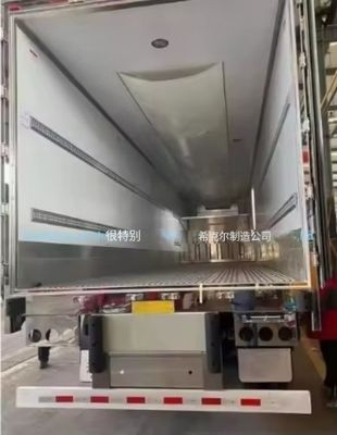 2024 Derniers modèles 40/45/53ft réfrigérateur remorque congélateur semi-remorque avec poisson congelé