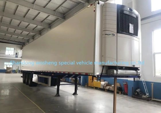 Q345B T700 Matériau Lourde Charge 45FT Semi-remorque réfrigérée avec unité de puissance Reefer