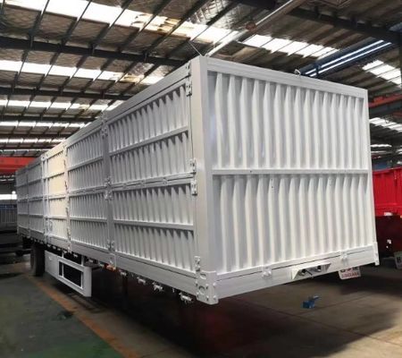 40 à 80 tonnes de remorques de camions et de camions semi-remorques avec conception personnalisée