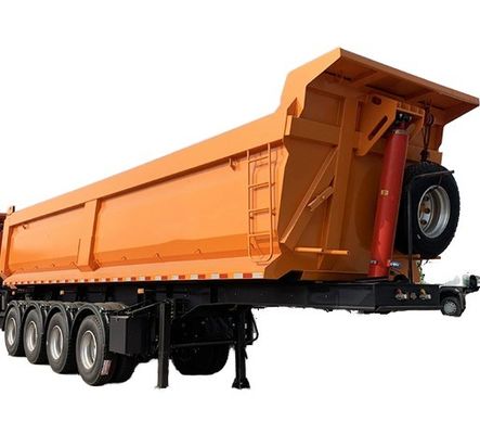 Camion à rouleaux arrière 3/4/5 essieux pour le transport lourd
