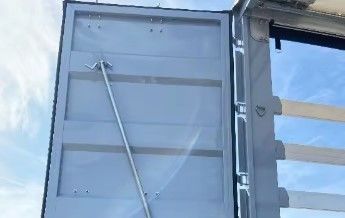 Container de rideau latéral de bâche de 53 pieds semi-remorque personnalisable pour boissons et légumes
