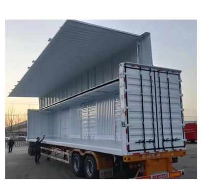 12R22.5 12 unités Pneus ouverts à la vanne à double aile Semi-remorque pour le transport de marchandises