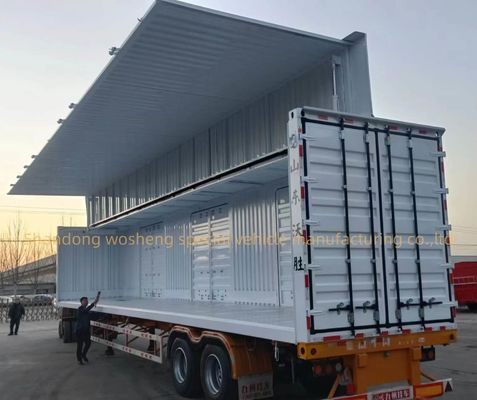 12R22.5 12 unités Pneus ouverts à la vanne à double aile Semi-remorque pour le transport de marchandises