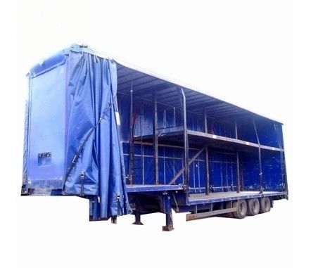 WS 2/3/4 essieux Tissus pour rideaux Semi-remorque latérale pour boissons et légumes