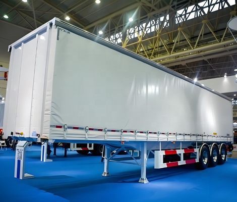 13T 16T BPW/FUWA Axle Tri 3 Axle Van Box Type Semi-remorque pour camions pour camions