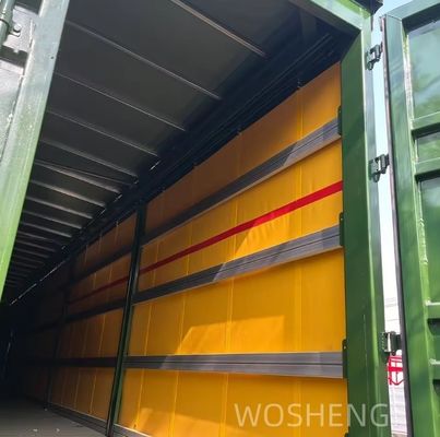 Semi-remorque à trois essieux, boîte à bagages, remorque à rideaux latéraux de transport de marchandises pour la protection des marchandises