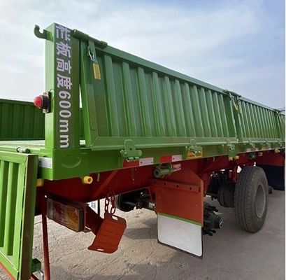 50 tonnes semi-remorques remorques à paroi latérale pour le transport en vrac JOST ou autres options