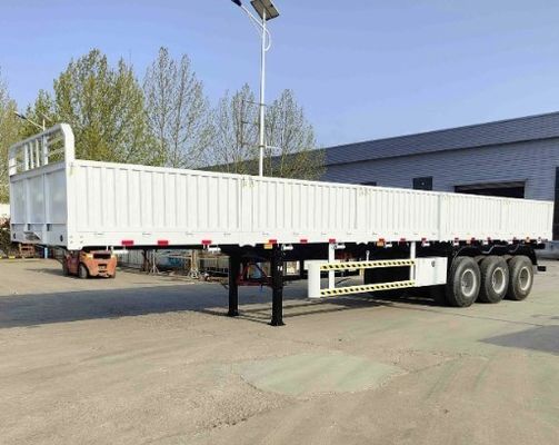 50 tonnes semi-remorques remorques à paroi latérale pour le transport en vrac JOST ou autres options