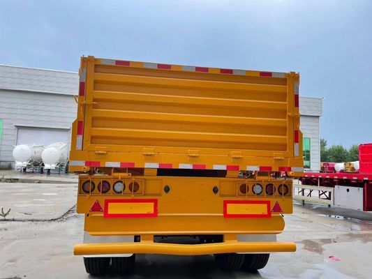 Réservoirs de transport en vrac tri-essieux sur mesure Semi-remorque de chargement