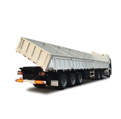 Wosheng Side Dump Semi-Trailer avec 90 w mm*13/16 mm d'épaisseur