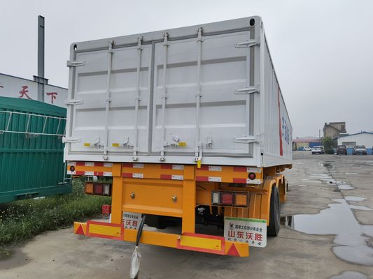 Wosheng Side Dump Semi-Trailer avec 90 w mm*13/16 mm d'épaisseur