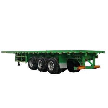 2 essieux 3 essieux 4 essieux 20' 40' 45' Container semi-remorque à plateau pour pneus de camions Spécifications 12R22.5