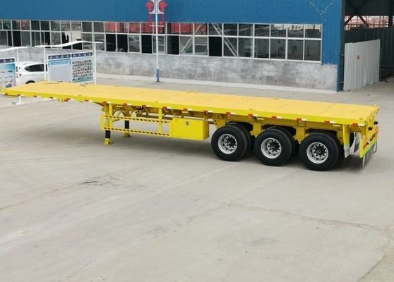 2 essieux 3 essieux 4 essieux 20' 40' 45' Container semi-remorque à plateau pour pneus de camions Spécifications 12R22.5