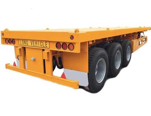 Trailers à plat-plan, conteneurs et semi-trailers personnalisés 60/80 tonnes