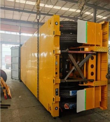 30-80 tonnes 2 3 4 essieux 20 40 45 pieds plat lit Semi-remorque avec et taille personnalisable