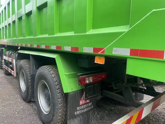 45Cbm 60Ton camions de décharge remorques remorque arrière pour le transport de grains de sable et de pierre