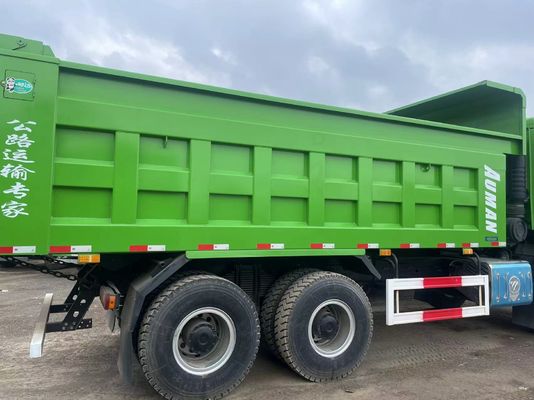 Semi-remorque à décharge arrière hydraulique de 50 à 80 tonnes avec train d'atterrissage lourd de 28 t