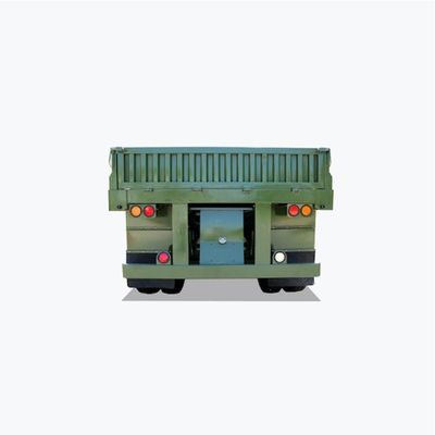 Semi-remorque à paroi latérale à charge maximale personnalisable pour le transport de fret