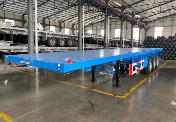 La charge maximale de Wosheng est de 30000 kg 3 essieux 4 essieux conteneur en acier