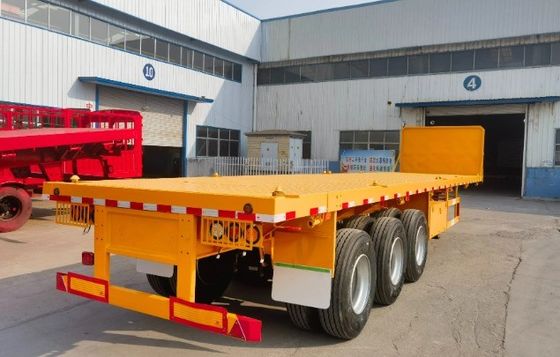 La charge maximale de Wosheng est de 30000 kg 3 essieux 4 essieux conteneur en acier