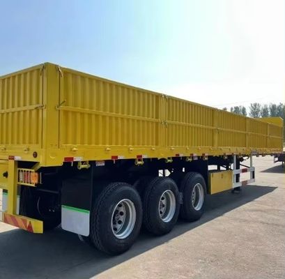 30 à 90 tonnes de remorque de type clôture pour camions de marchandises